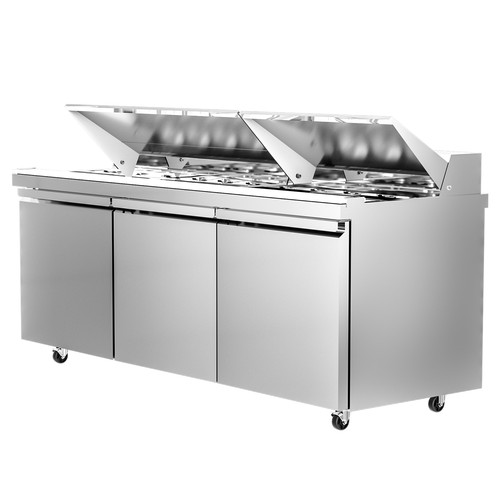 Salad sandwich prep table - sandwich, 72''
